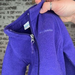 Columbia | kids purple zip of coat